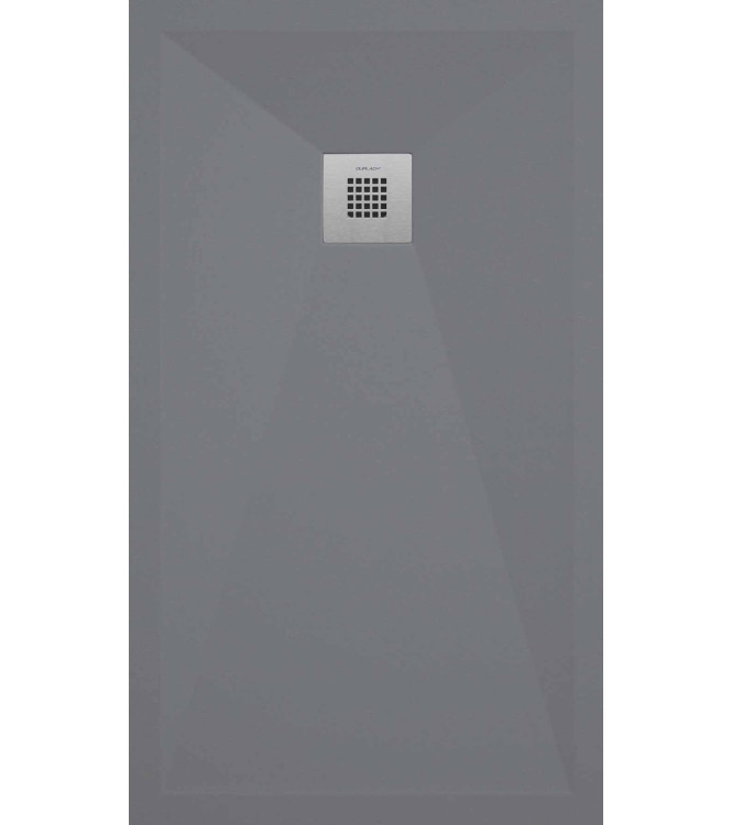 DUPLACH PLUS 80X80 SHOWER TRAY MEDIUM GRAY - 010800800GRISMEDIO