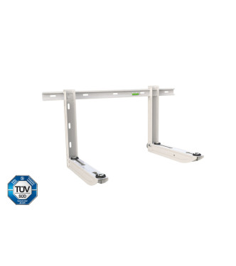 STAFFA CONDIZIONATORE PREMONTATA CON ANTIVIBRANTI GALILEO SGL ECO PORTATA MAX 140 KG - TECNOSYSTEMI SCD500392