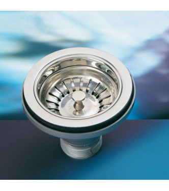 BASKET DRAIN WITHOUT OVERFLOW UNIVERSAL 1 1/2