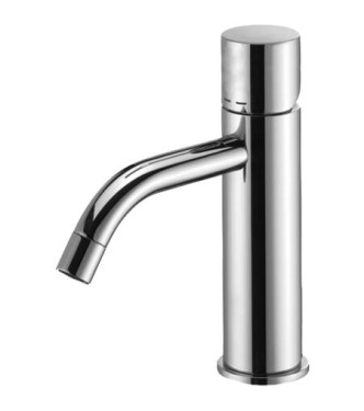 PAFFONI LIGHT SINGLE-LEVER CHROME WASHBASIN MIXER - LIGX071CR