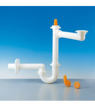 LIRA SPACE 1 SINGLE SINK 1"1/2 SIPHON - 9.1279.09