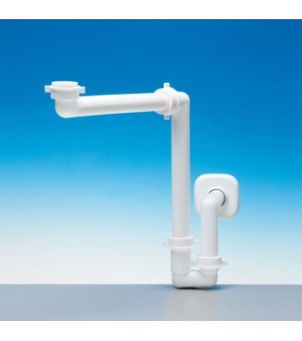 LIRA SIFONE SALVASPAZIO SPAZIO BAGNO LAVABO 1"1/4 - A.1115.01