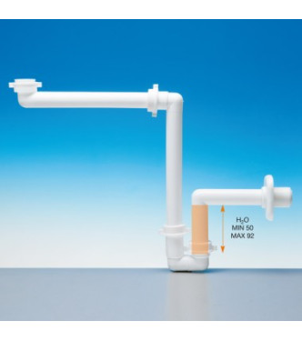 LIRA SIFONE SALVASPAZIO SPAZIO BAGNO LAVABO 1"1/4 - A.1115.01