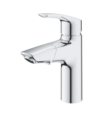 GROHE EUROSMART SINGLE-LEVER BASIN MIXER, SIZE M, WITHOUT POP-UP WASHER, WITH CLIC CLAC AND ECOJOY, CHROME - 23976003