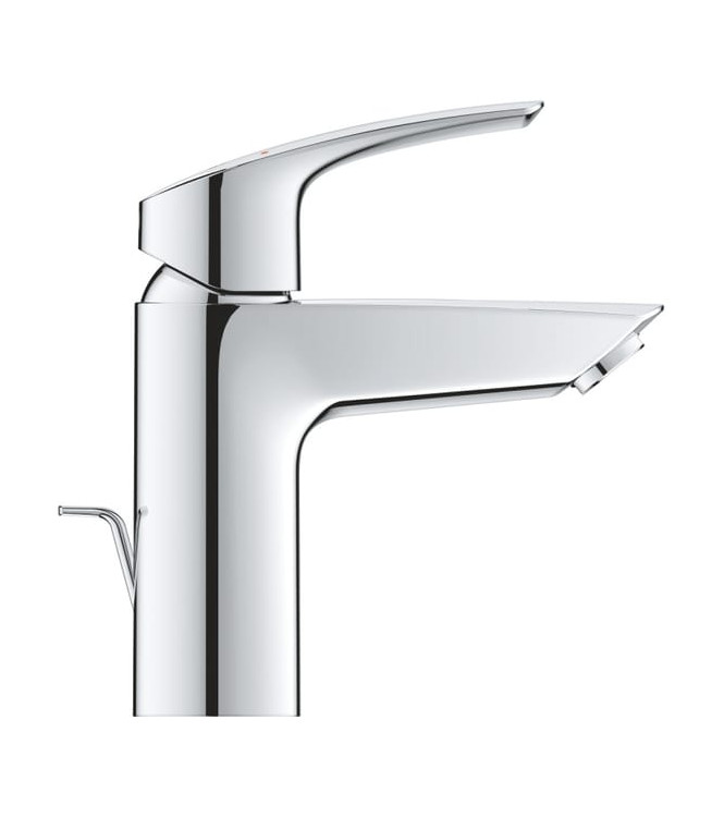 GROHE EUROSMART SINGLE-LEVER WASHBASIN MIXER SIZE S WITH 1.1/4" CHROME POP-UP DRAIN - 33265003