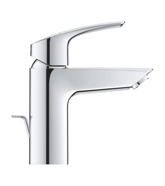 GROHE EUROSMART SINGLE-LEVER WASHBASIN MIXER SIZE S WITH 1.1/4" CHROME POP-UP DRAIN - 33265003
