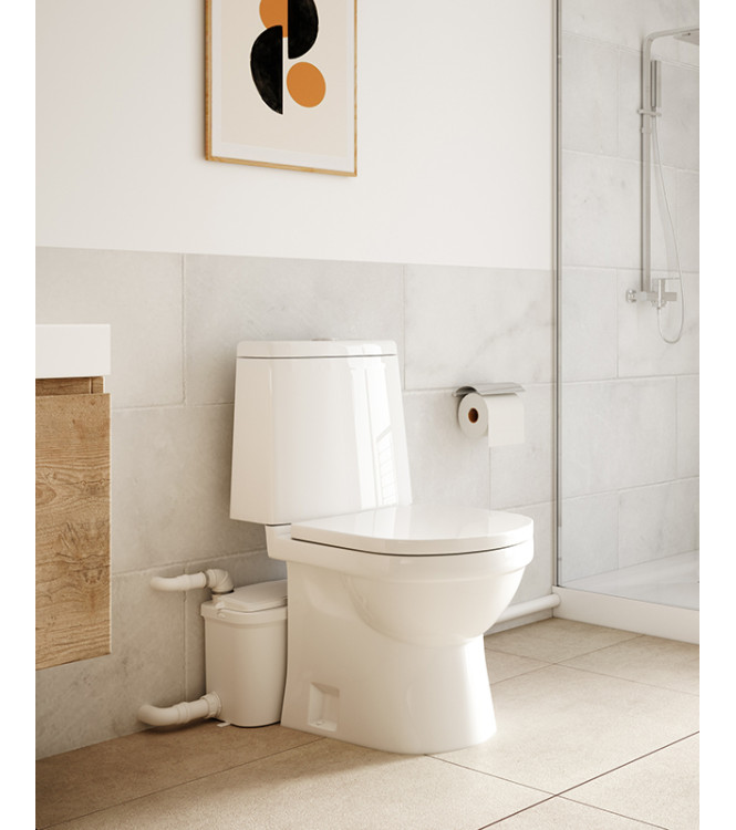 SANITRIT TRITURATORE WATERSAN PER BAGNO COMPLETO CON SCARICO FINO A 6 MT - WS3