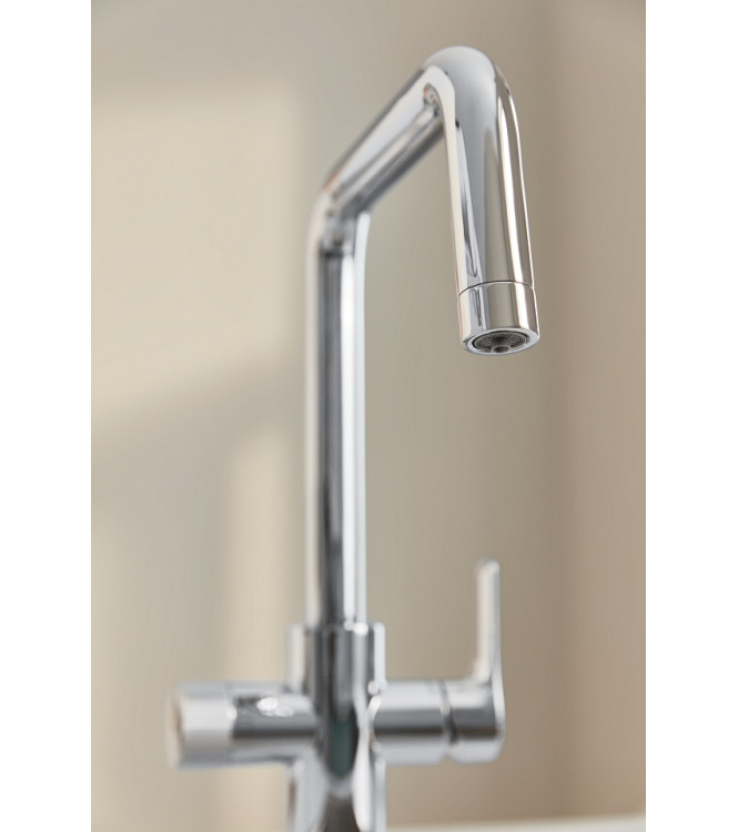 GROHE BLUE PURE EUROSMART 30584000 MISCELATORE LAVELLO CON SISTEMA FILTRANTE 5 FASI CROMO