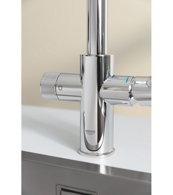 GROHE BLUE PURE MINTA 30591000 MISCELATORE LAVELLO CON SISTEMA FILTRANTE 5 FASI CROMO