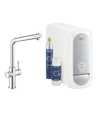 GROHE BLUE HOME 31454001 MISCELATORE LAVELLO CON SISTEMA FILTRANTE BOCCA L CROMO