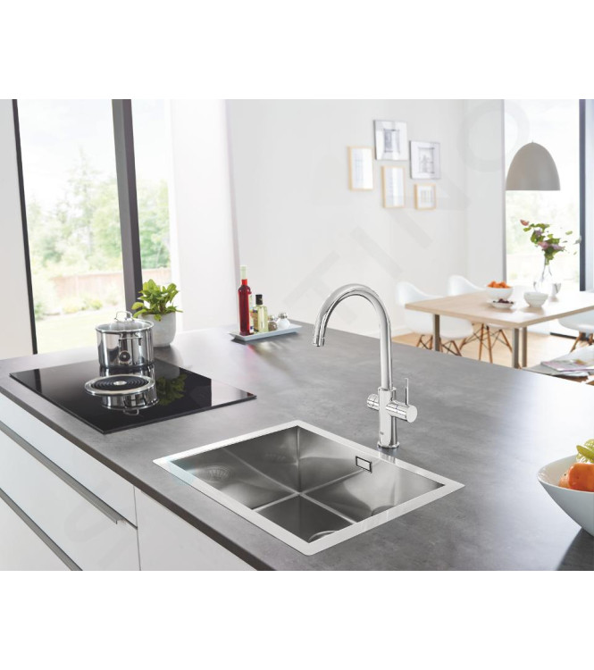 GROHE BLUE HOME 31455001 MISCELATORE LAVELLO CON SISTEMA FILTRANTE BOCCA C CROMO