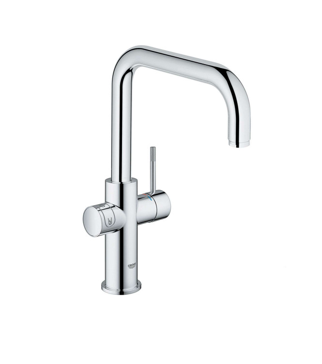 GROHE BLUE HOME 31456001 SINK MIXER WITH FILTER SYSTEM, U SPOUT, CHROME