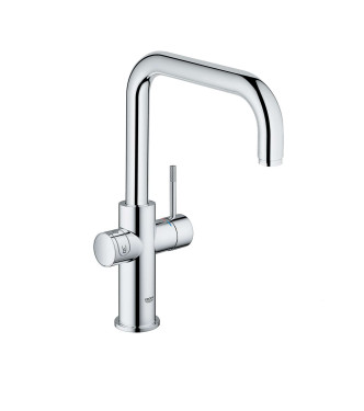 GROHE BLUE HOME 31456001 SINK MIXER WITH FILTER SYSTEM, U SPOUT, CHROME