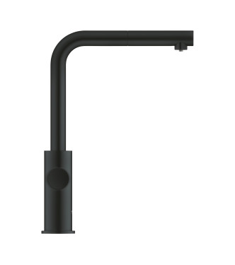 GROHE BLUE HOME 31539KS0 SINK MIXER WITH FILTER SYSTEM L-SHAPED SPOUT BLACK