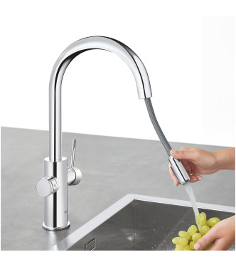 GROHE BLUE HOME 31541000 MISCELATORE LAVELLO CON SISTEMA FILTRANTE BOCCA C CROMO