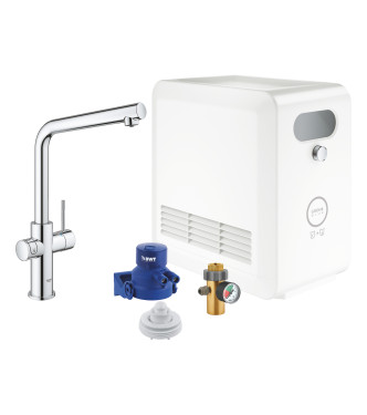 GROHE BLUE PROFESSIONAL 31347003 MISCELATORE LAVELLO CON SISTEMA FILTRANTE BOCCA L CROMO