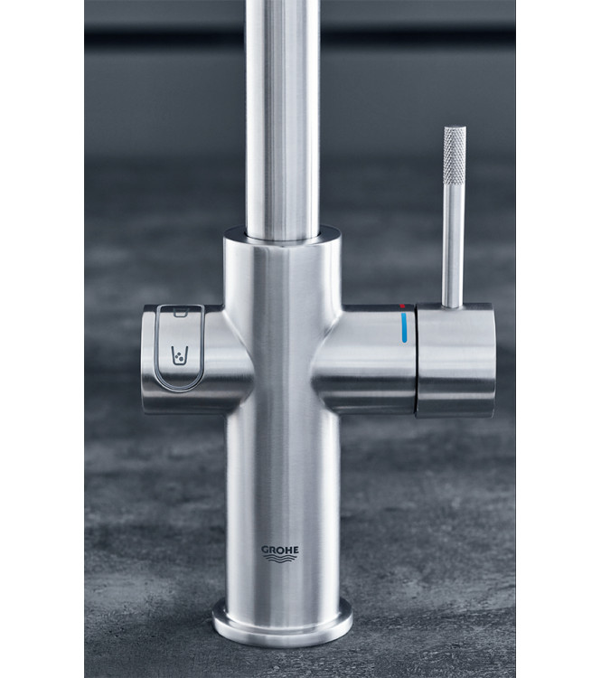 GROHE BLUE PROFESSIONAL 31326002 MISCELATORE LAVELLO CON SISTEMA FILTRANTE BOCCA L CROMO