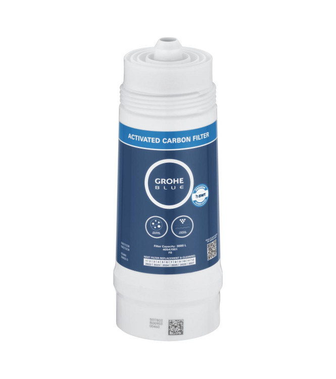 GROHE BLUE 40547001 ACTIVATED CARBON FILTER (CAPACITY 3000 ML)