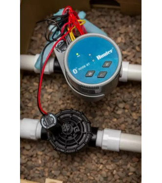 HUNTER NODE-BT 100 BLUETOOTH CONTROLLER WITH 1" PGV VALVE 1 PROGRAMMABLE ZONE - IGNODEBT100VALVEB