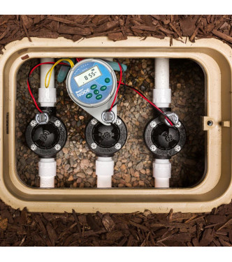 CENTRALINA HUNTER NODE 1 STAZIONE CON VALVOLA PGV DA 1'' - IGNODE100VALVEB