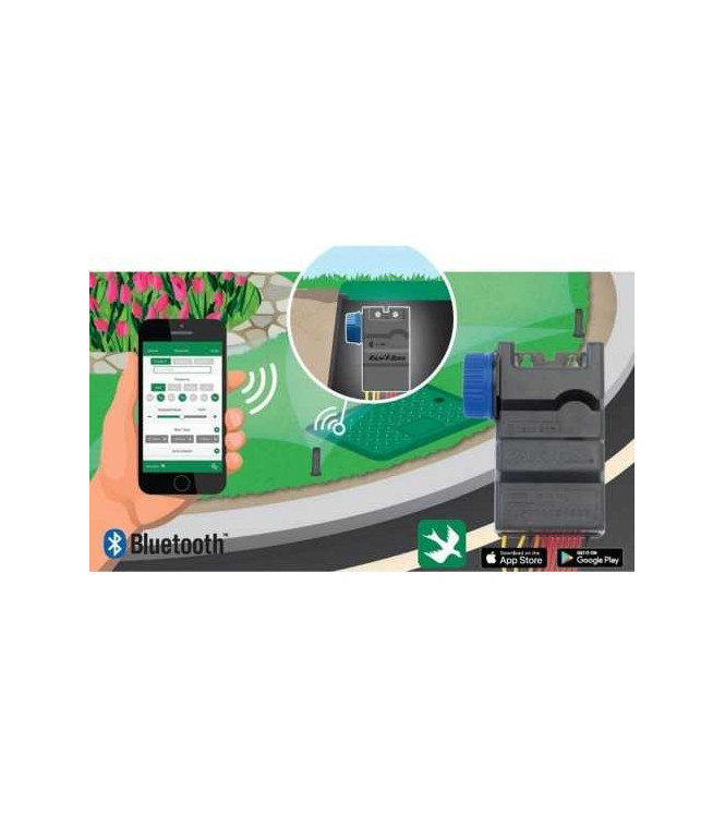 PROGRAMMATORE BLUETOOTH RAIN BIRD TBOS-BT1  1 STAZIONE, A BATTERIA, IMPERMEABILE IP68 - INRF48571