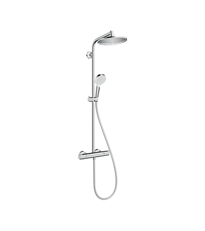 COLONNA DOCCIA HANSGROHE CROMETTA S 240 1 GETTO - FINITURA CROMO - 27267000