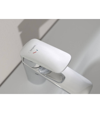 HANSGROHE LOGIS WASHBASIN + BIDET TAP SET, POLISHED CHROME FINISH