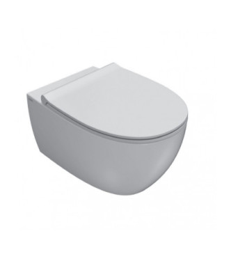 CERAMICA GLOBO 4ALL SERIES GLOSSY WHITE WALL-HUNG SANITARY WARE SET MDS03BI + MDS09BI + MDR20BI