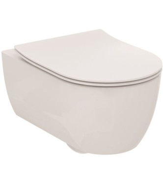 SET SANITARI SOSPESI IDEAL STANDARD SERIE BLEND CURVE BIANCO LUCIDO T374901 + T375001 + T520801 / SETBLENDCURVESOSP