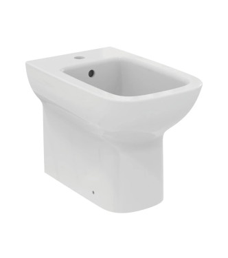 SET SANITARI A TERRA IDEAL STANDARD SERIE I.LIFE A BIANCO LUCIDO T463101 + T464101 + T481201 / SETILIFEA