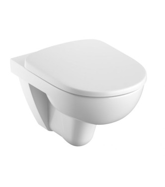 GEBERIT SELNOVA SERIES GLOSSY WHITE WALL-HUNG SANITARY SET 500.260.01.7 + 500.264.01.7 + 500.331.01.1