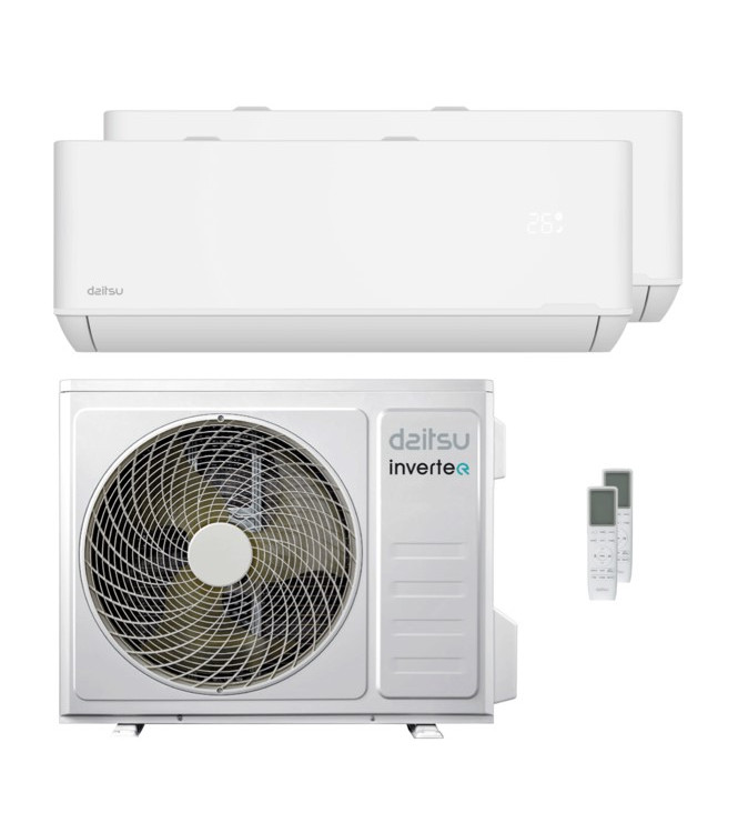 DAITSU ARTIC TP-4 9000 + 12000 BTU DUAL SPLIT INVERTER A++/A+ AIR CONDITIONER  