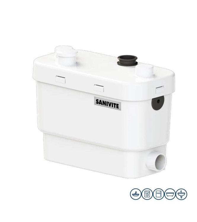 SANITRIT SANIVITE PLUS + (SCARICO ACQUE CHIARE / LAVATRICE / LAVASTOVIGLIE - SVES+