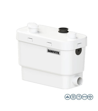 SANITRIT SANIVITE PLUS + (SCARICO ACQUE CHIARE / LAVATRICE / LAVASTOVIGLIE - SVES+