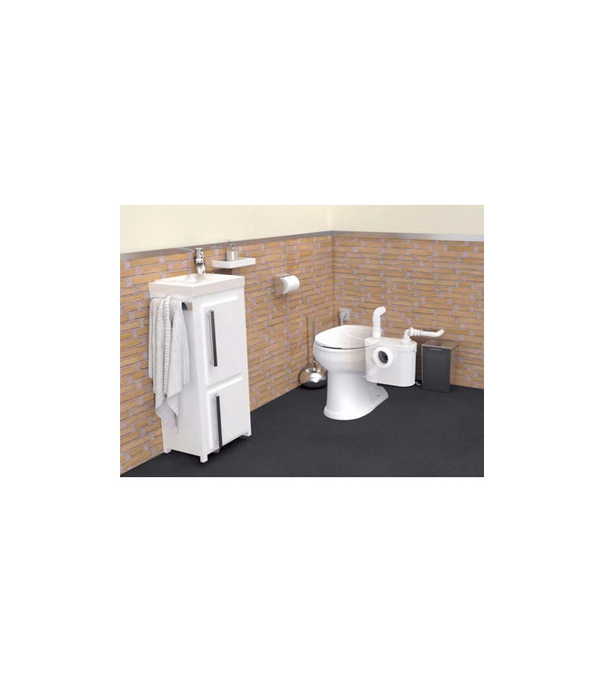 SANITRIT SANITOP SILENCE UP TOILET AND SINK DISPOSAL - SPSUP
