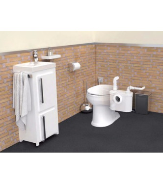 SANITRIT SANITOP SILENCE UP TOILET AND SINK DISPOSAL - SPSUP