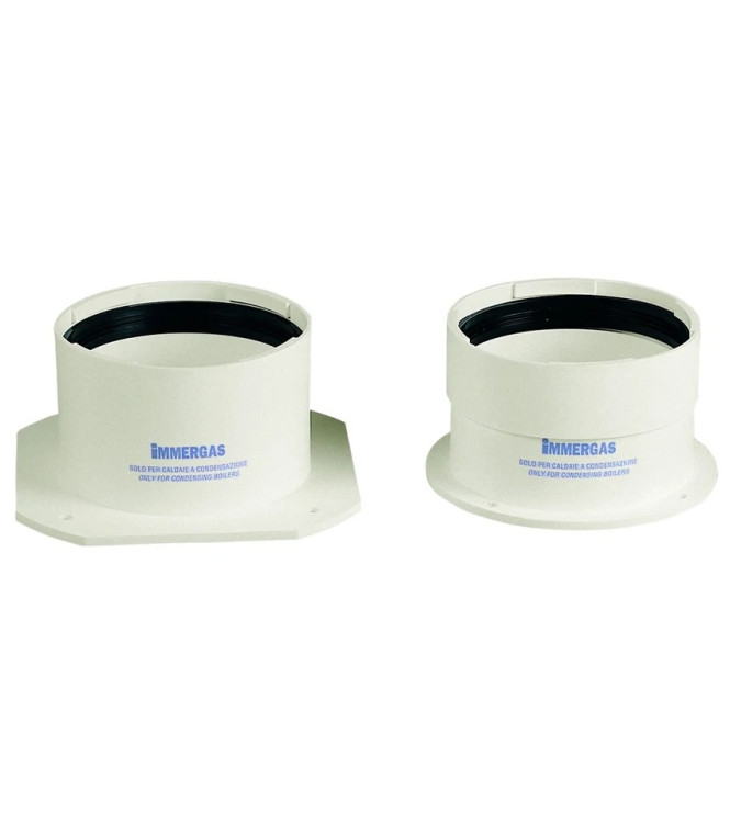 SPLIT FLUE KIT, 80/80 FOR IMMERGAS CONDENSING BOILERS IN PP - 3.012087