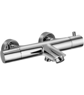 PAFFONI LIGHT THERMOSTATIC EXTERNAL BATH/SHOWER WITHOUT HAND SHOWER CHROME - LIQ022CR