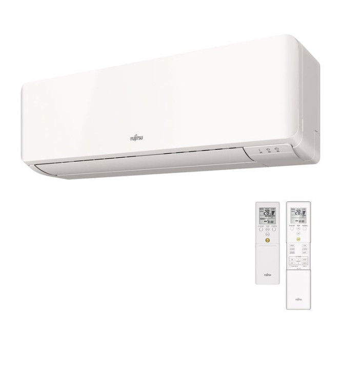 FUJITSU KM SERIES AIR CONDITIONER  14000+18000 BTU DUAL SPLIT INVERTER  WI-FI  A++/A+ - 6.8 KW OUTDOOR UNIT