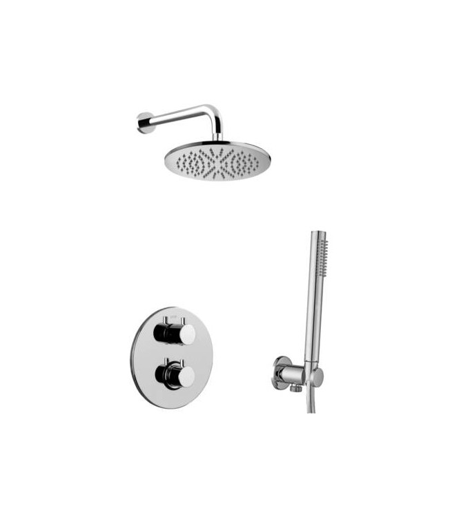 PAFFONI LIGHT KIT DOCCIA COMPLETO CROMATO - KITLIQ018CR