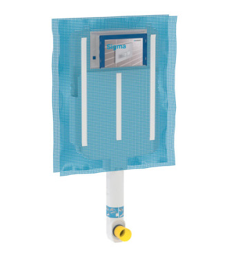 GEBERIT SIGMA 8 CASSETTA DI SCARICO WC DA INCASSO - 109.790.00.1