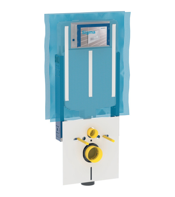 GEBERIT SIGMA 8 COMBIFIX ITALIA CASSETTA DI SCARICO WC SOSPESO DA INCASSO - 110.790.00.1