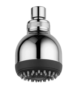 SOFFIONE ANTICALCARE 7 CM IN ABS CROMATO -  ALABAMA DI PAFFONI - ZSOF031CR