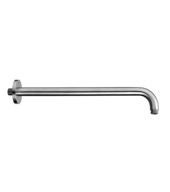 BRACCIO DOCCIA PAFFONI STEEL TONDO A PARETE 40 CM IN ACCIAIO INOX - ZSOF111AC