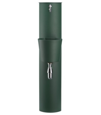 WALL-MOUNTED FOUNTAIN WITH GREEN CONNECTIONS - BELFER 42/PRT.1