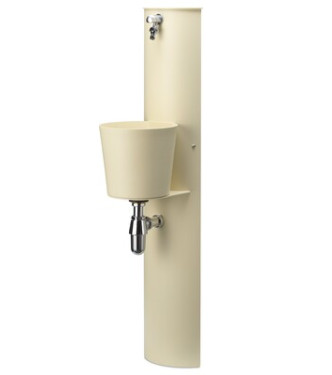 WALL-MOUNTED FOUNTAIN WITH IVORY CONNECTIONS - BELFER 42/PRT.4