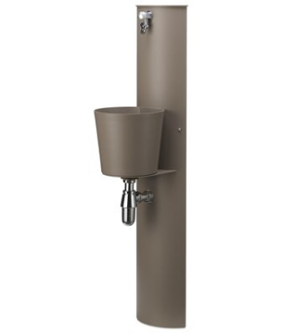 WALL-MOUNTED FOUNTAIN WITH TORTORA CONNECTIONS - BELFER 42/PRT.16