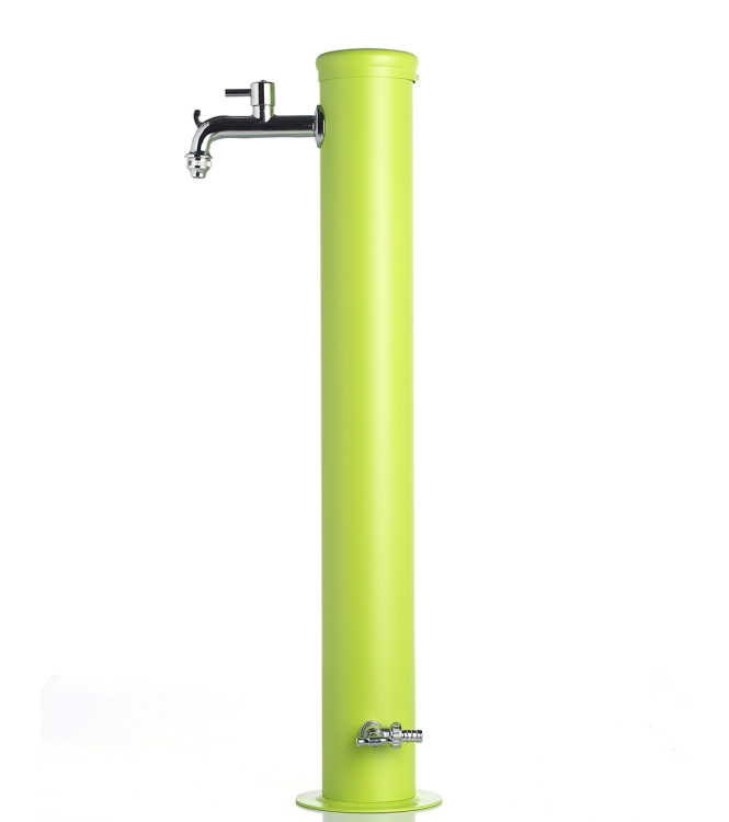 FONTANA 2 RUBINETTI VERDE ACIDO - BELFER 42/ARR.8