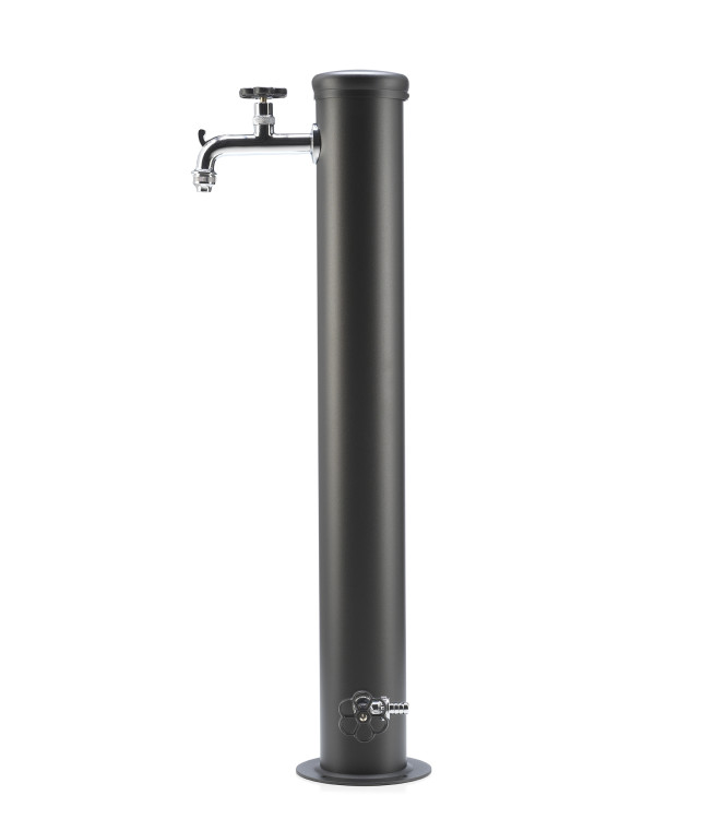 FONTANA WITH MATCHING RING 2 ANTHRACITE TAP - BELFER 42/ARRF.5