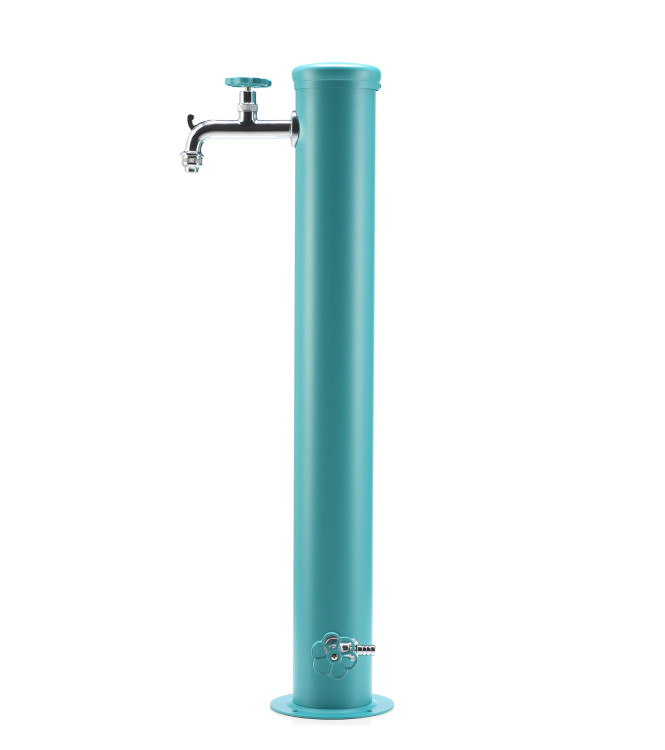 FOUNTAIN WITH MATCHING RING 2 TURQUOISE TAP - BELFER 42/ARRF.10